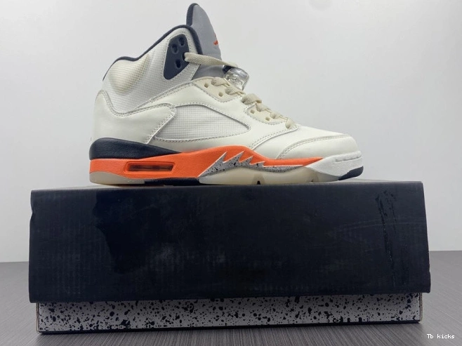Reps TBK Orange Jordan 5 Retro DC1060-100 Total 0718